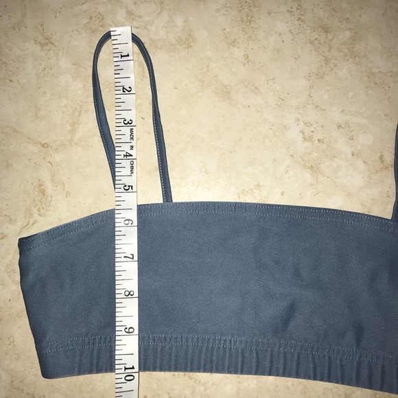 GUC 💜 J.CREW | Blue Gym Sports Bra - Picture 6 of 7